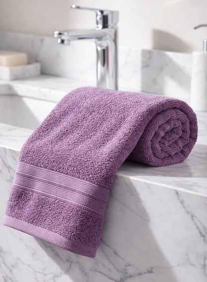 Parrylife Solo Bath Towel70x140 CM Soft Touch & Eco-Friendly Cotton Blend Towel with Solid Color Fastness  PARAJOHN UAE