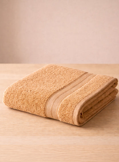 Parrylife Solo Bath Towel70x140 CM Soft Touch & Eco-Friendly Cotton Blend Towel with Solid Color Fastness  PARAJOHN UAE