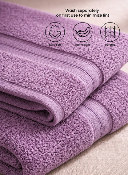 Parrylife Solo Bath Towel70x140 CM Soft Touch & Eco-Friendly Cotton Blend Towel with Solid Color Fastness  PARAJOHN UAE