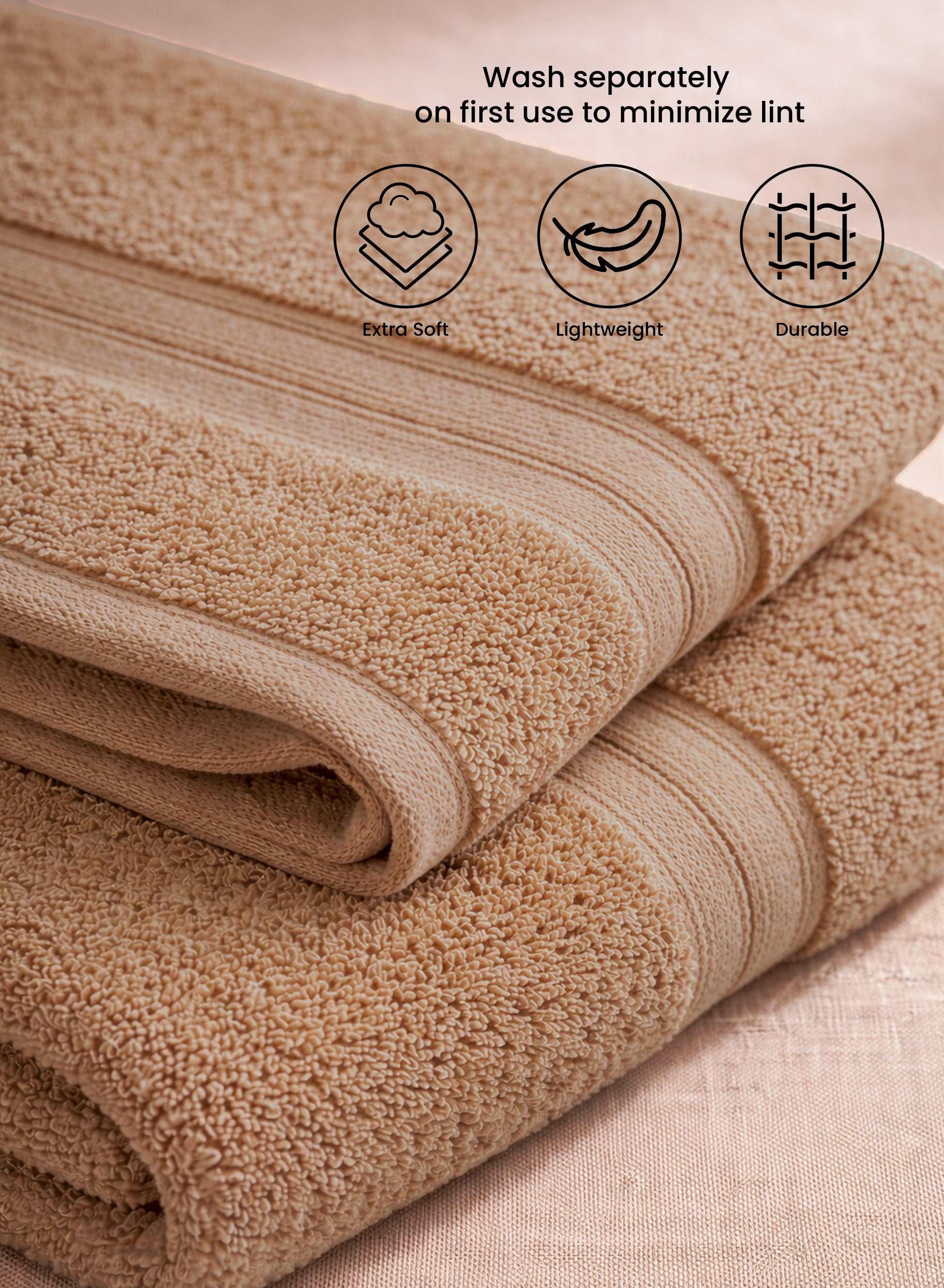 Parrylife Solo Bath Towel70x140 CM Soft Touch & Eco-Friendly Cotton Blend Towel with Solid Color Fastness  PARAJOHN UAE