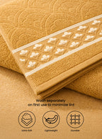 Parrylife Solo Bath Towel  Highly Absorbent & Fade Resistant Cotton Blend 70x140 CM Home & Travel Towel  PARAJOHN UAE