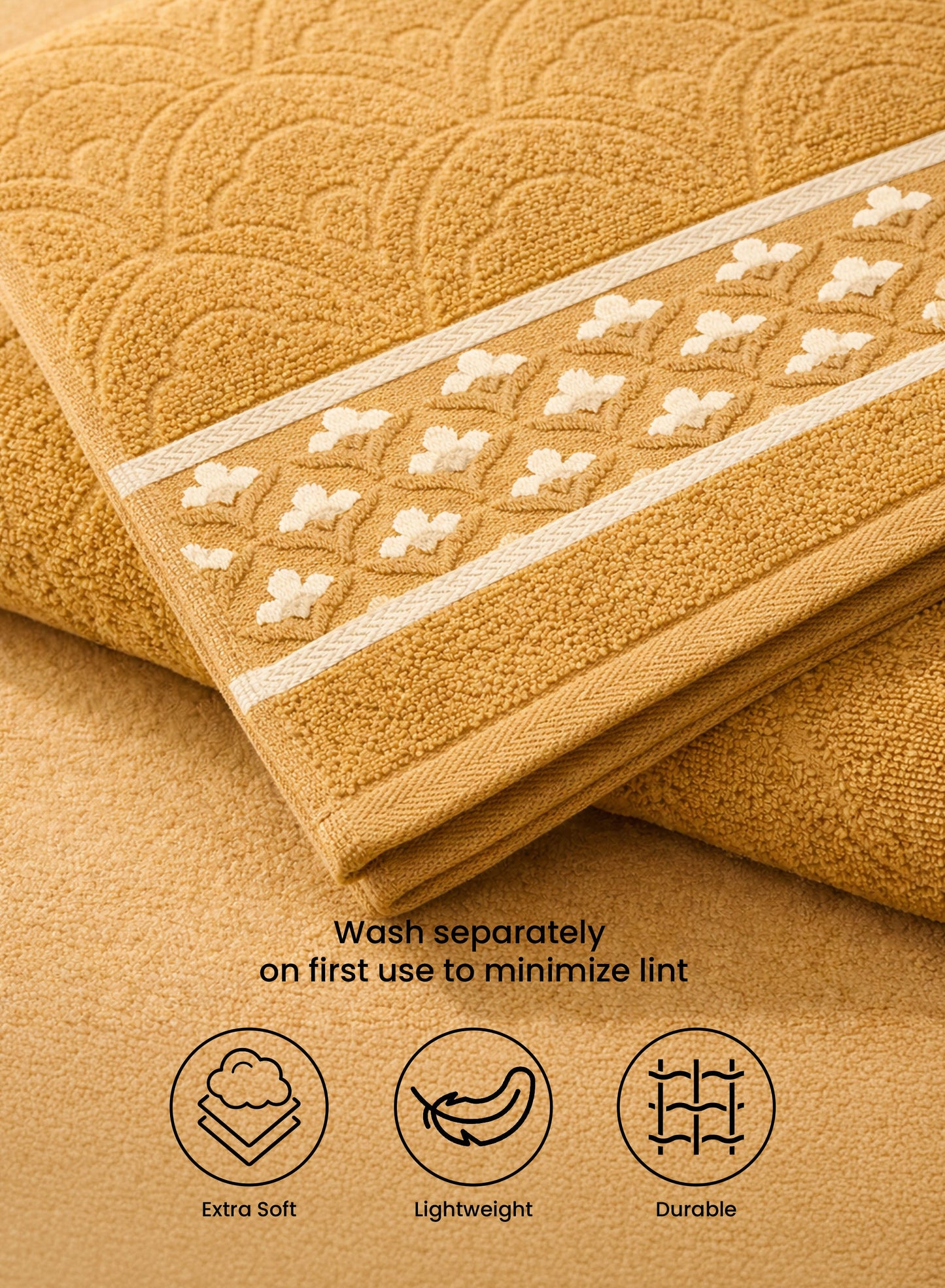 Parrylife Solo Bath Towel  Highly Absorbent & Fade Resistant Cotton Blend 70x140 CM Home & Travel Towel  PARAJOHN UAE