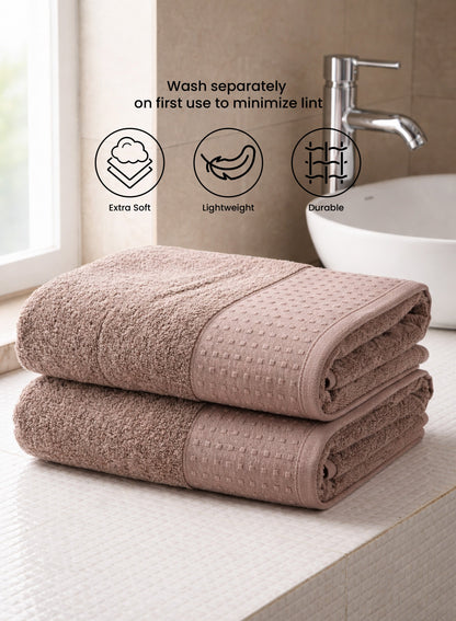 Parrylife Comfort Plus Bath Towel – Soft & Highly Absorbent Cotton Blend, Fade-Resistant, 70×140 cm  PARAJOHN UAE