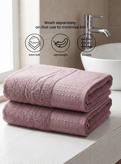 Parrylife Comfort Plus Bath Towel – Soft & Highly Absorbent Cotton Blend, Fade-Resistant, 70×140 cm  PARAJOHN UAE