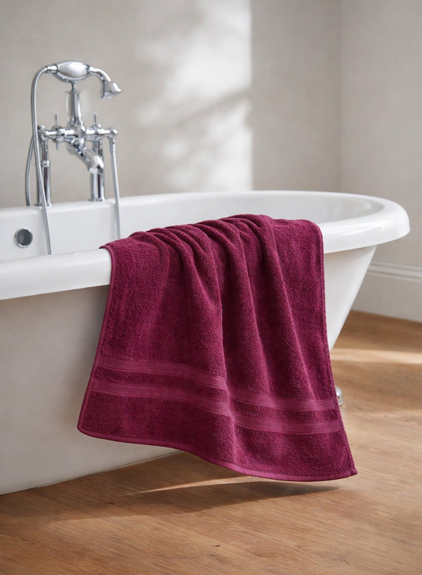 Parry Life 100% Cotton Bath Towel – 600 GSM Ultra-Absorbent, Soft & Fade-Resistant 90x180 cm Towel  PARAJOHN UAE
