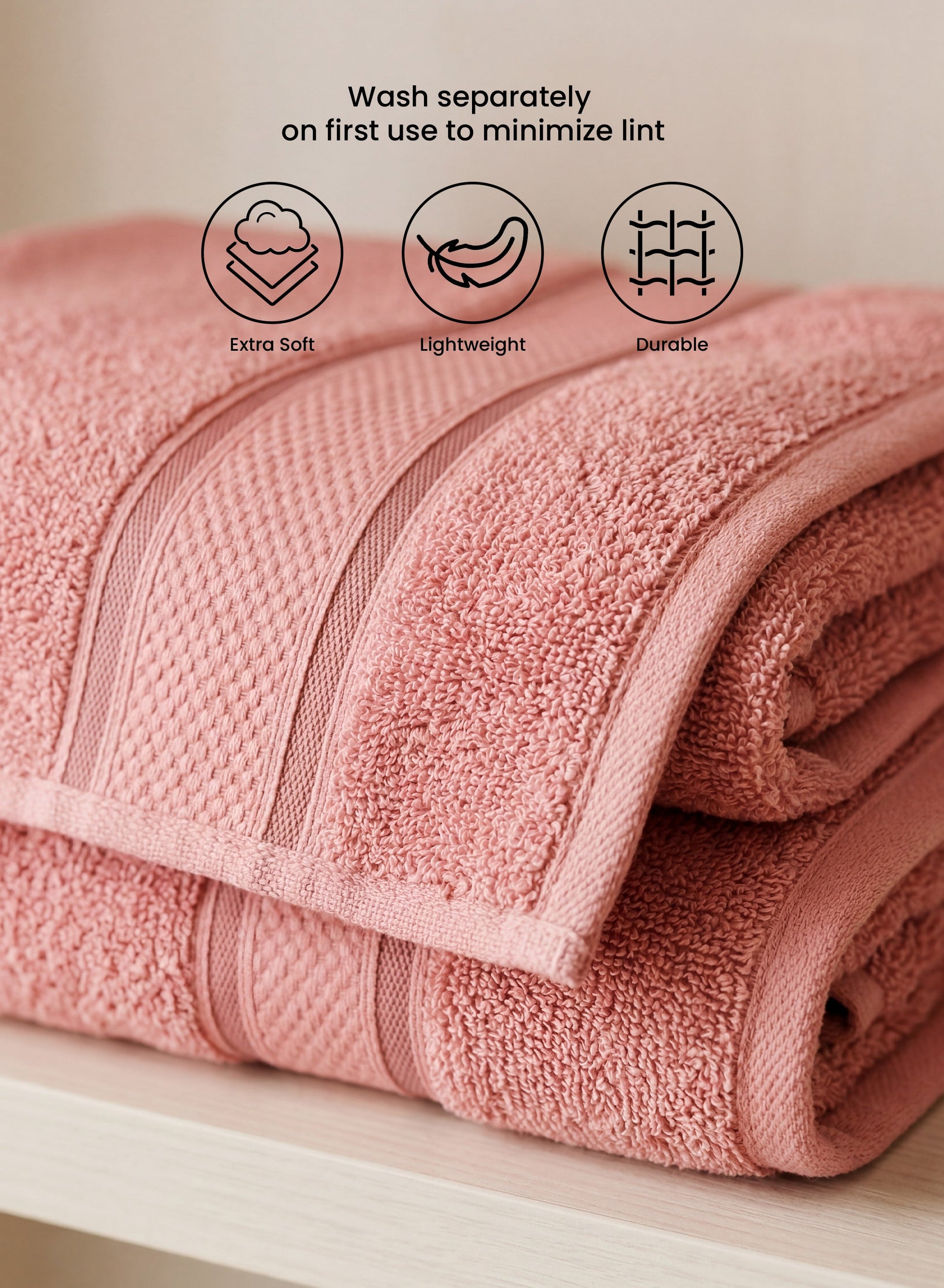 Parajohn PARRY LIFE Cotton Bath Towel — Ultra Absorbent Comfort | 550 GSM  PARAJOHN UAE