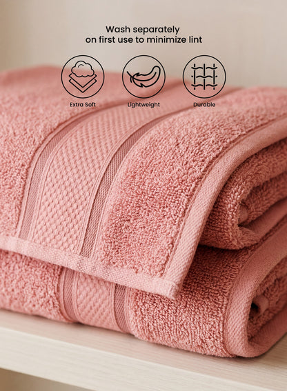 Parajohn PARRY LIFE Cotton Bath Towel — Ultra Absorbent Comfort | 550 GSM  PARAJOHN UAE