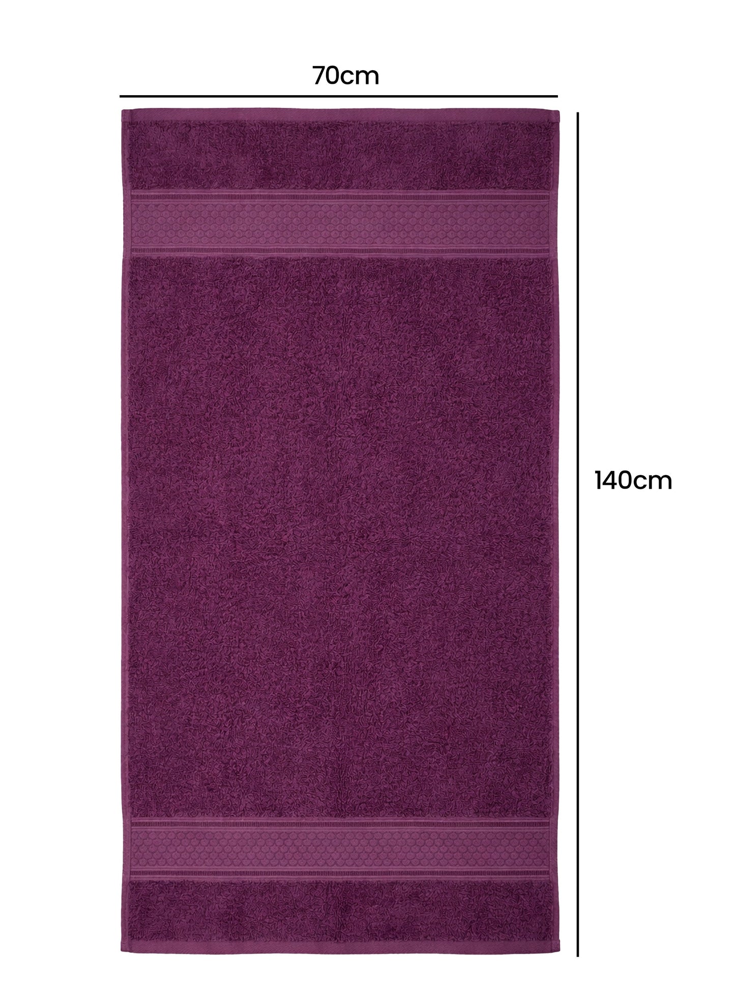 Parajohn PARRY LIFE Cotton Bath Towel — Ultra Absorbent Comfort | 550 GSM  PARAJOHN UAE
