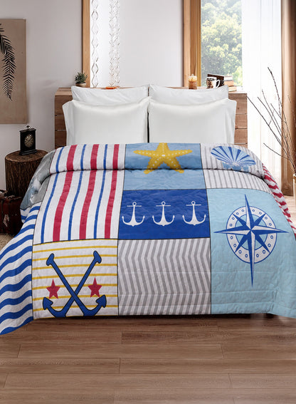 Parajohn Parrylife Kids Printed Polyester Comforter 160 × 220 cm | Lightweight Soft Single Bed Comforter | Colorful Cartoon Bedding for Kids Bedroom  PARAJOHN UAE
