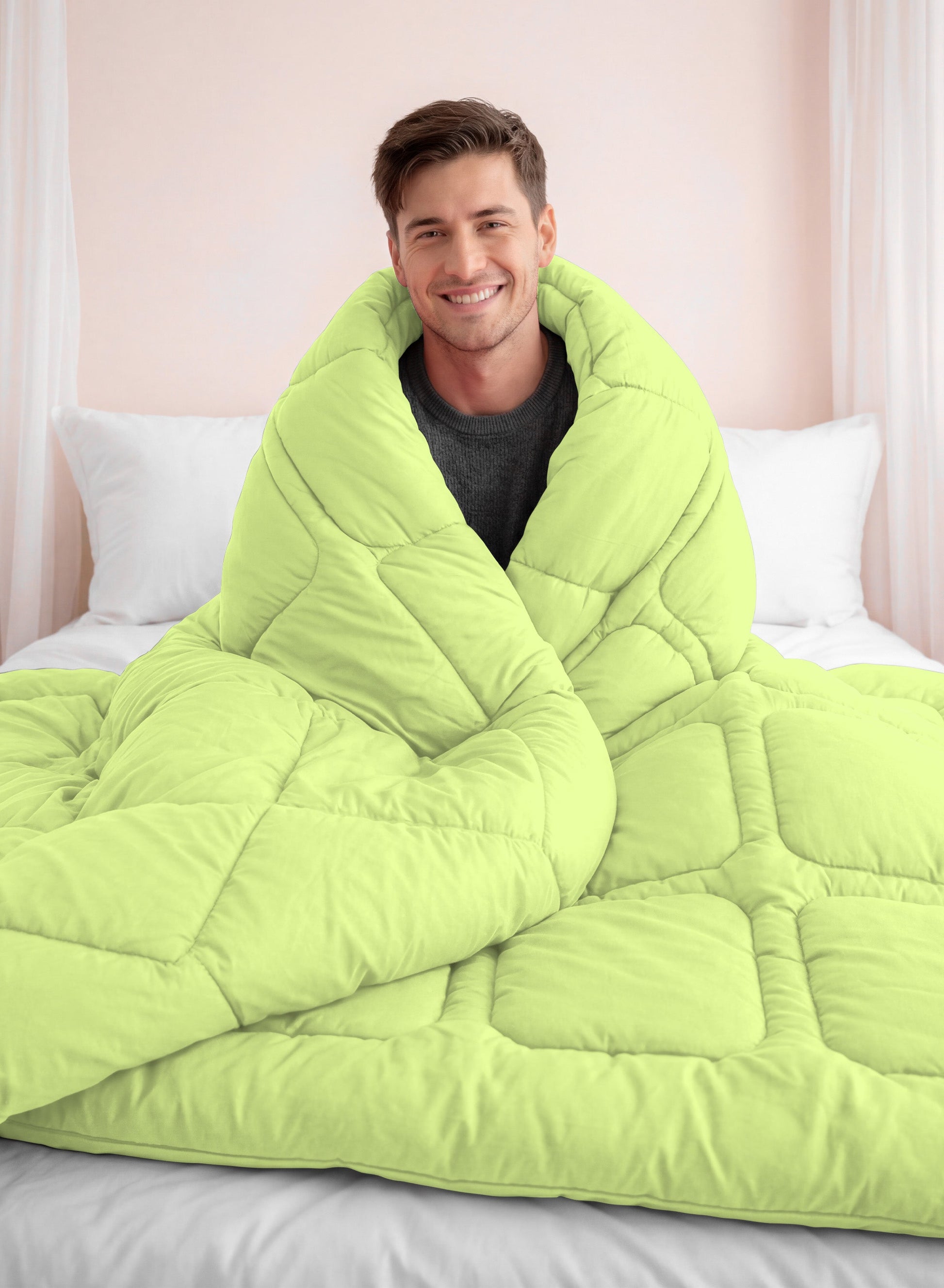 Parajohn Parry Life Comforter — Ultra Soft Warm Bedding | Microfiber, 220×240 cm  PARAJOHN UAE