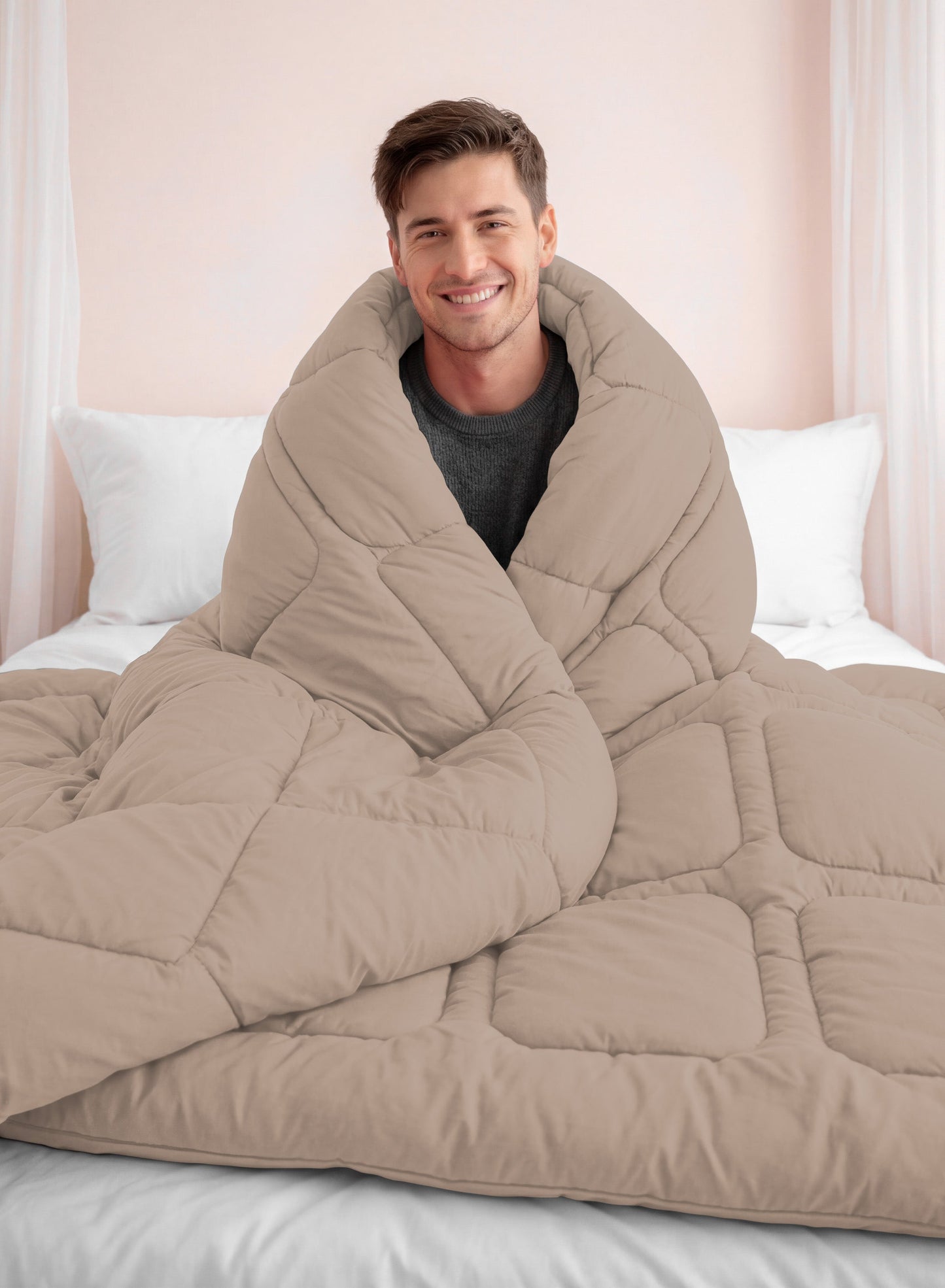 Parajohn Parry Life Comforter — Ultra Soft Warm Bedding | Microfiber, 220×240 cm  PARAJOHN UAE