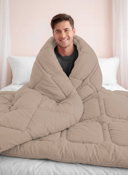 Parajohn Parry Life Comforter — Ultra Soft Warm Bedding | Microfiber, 220×240 cm  PARAJOHN UAE