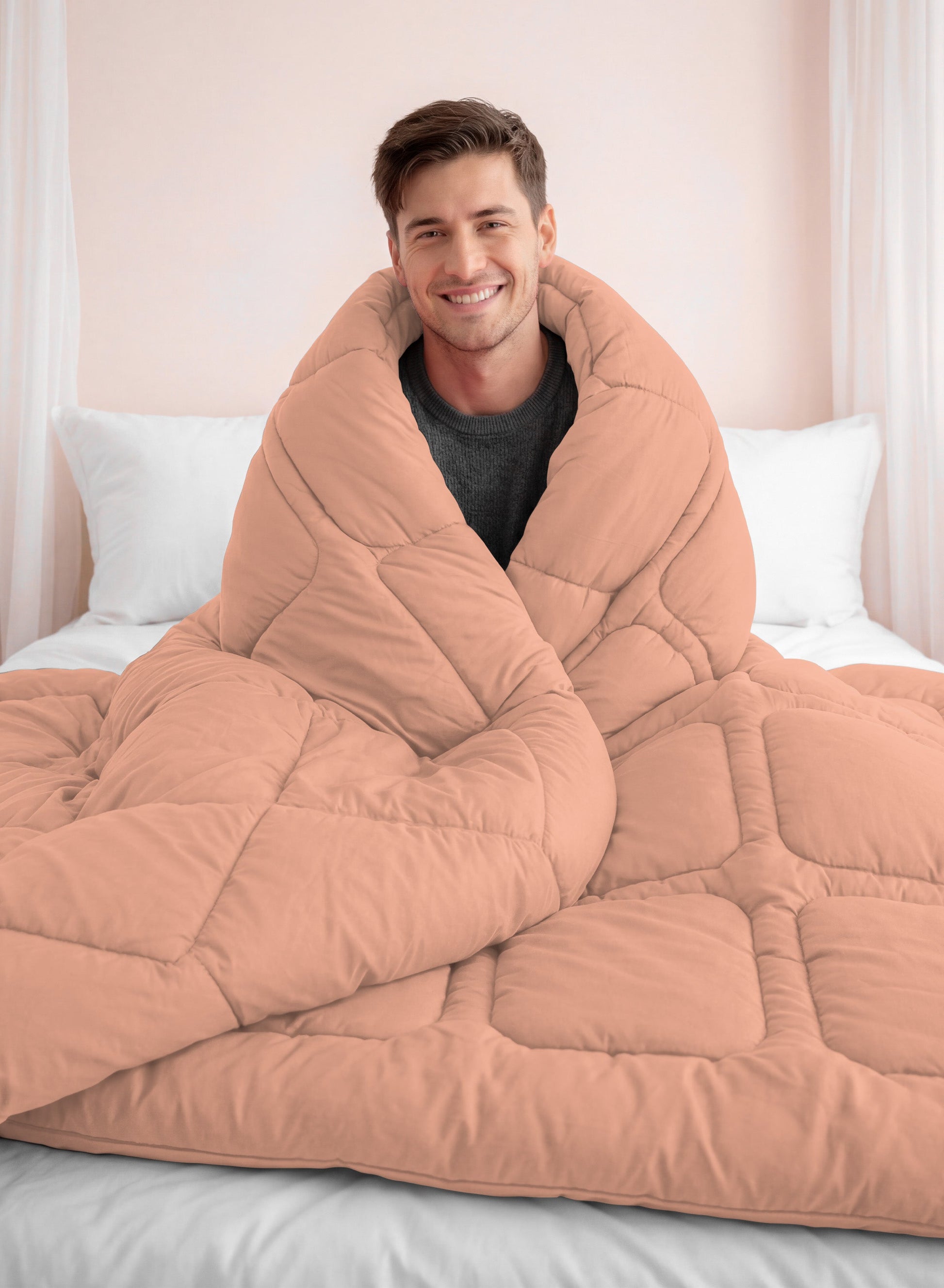 Parajohn Parry Life Comforter — Ultra Soft Warm Bedding | Microfiber, 220×240 cm  PARAJOHN UAE