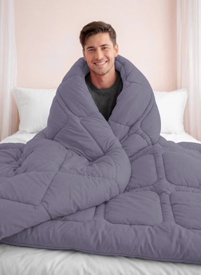 Parajohn Parry Life Comforter — Ultra Soft Warm Bedding | Microfiber, 220×240 cm  PARAJOHN UAE