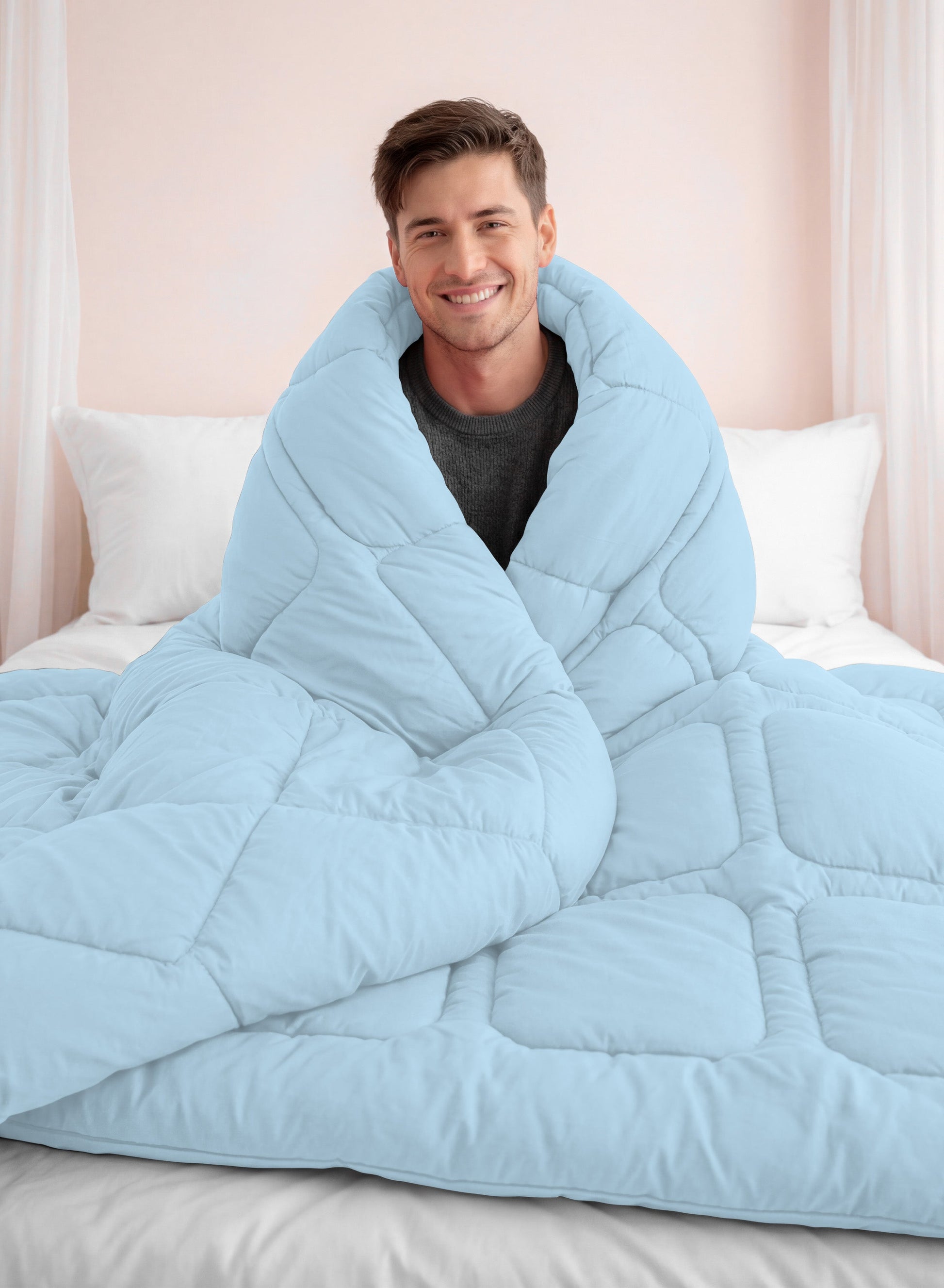 Parajohn Parry Life Comforter — Ultra Soft Warm Bedding | Microfiber, 220×240 cm  PARAJOHN UAE