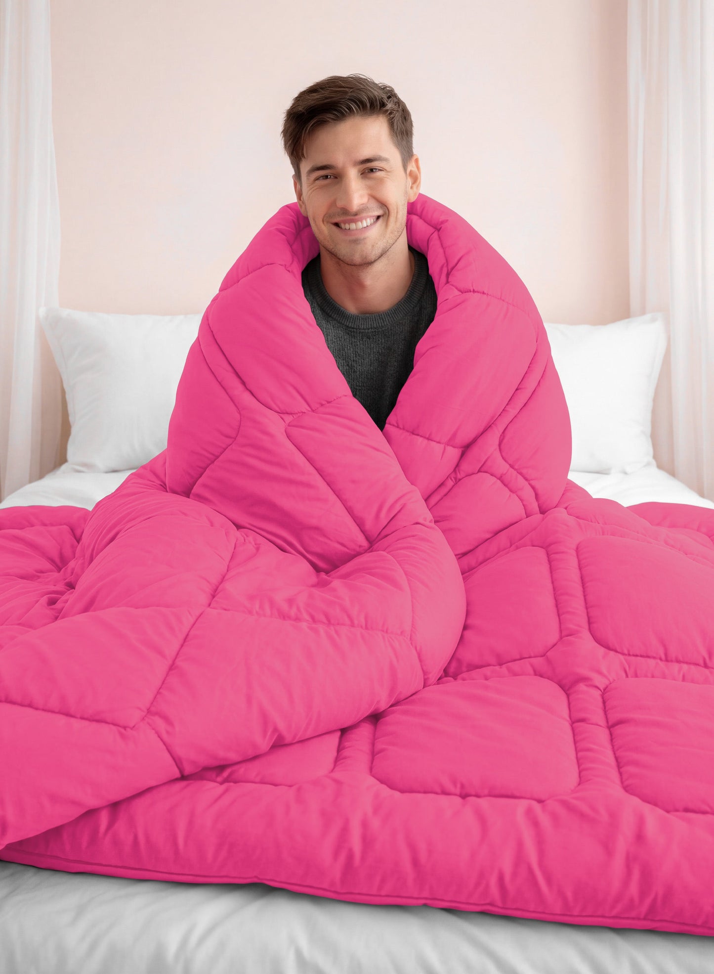 Parajohn Parry Life Comforter — Ultra Soft Warm Bedding | Microfiber, 220×240 cm  PARAJOHN UAE