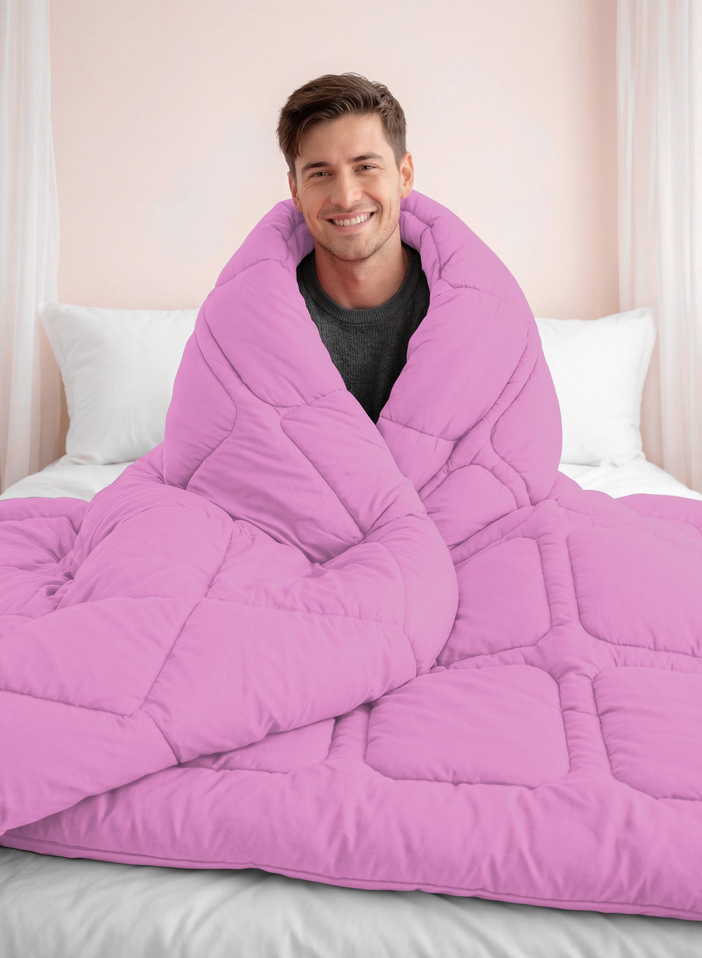 Parajohn Parry Life Comforter — Ultra Soft Warm Bedding | Microfiber, 220×240 cm  PARAJOHN UAE