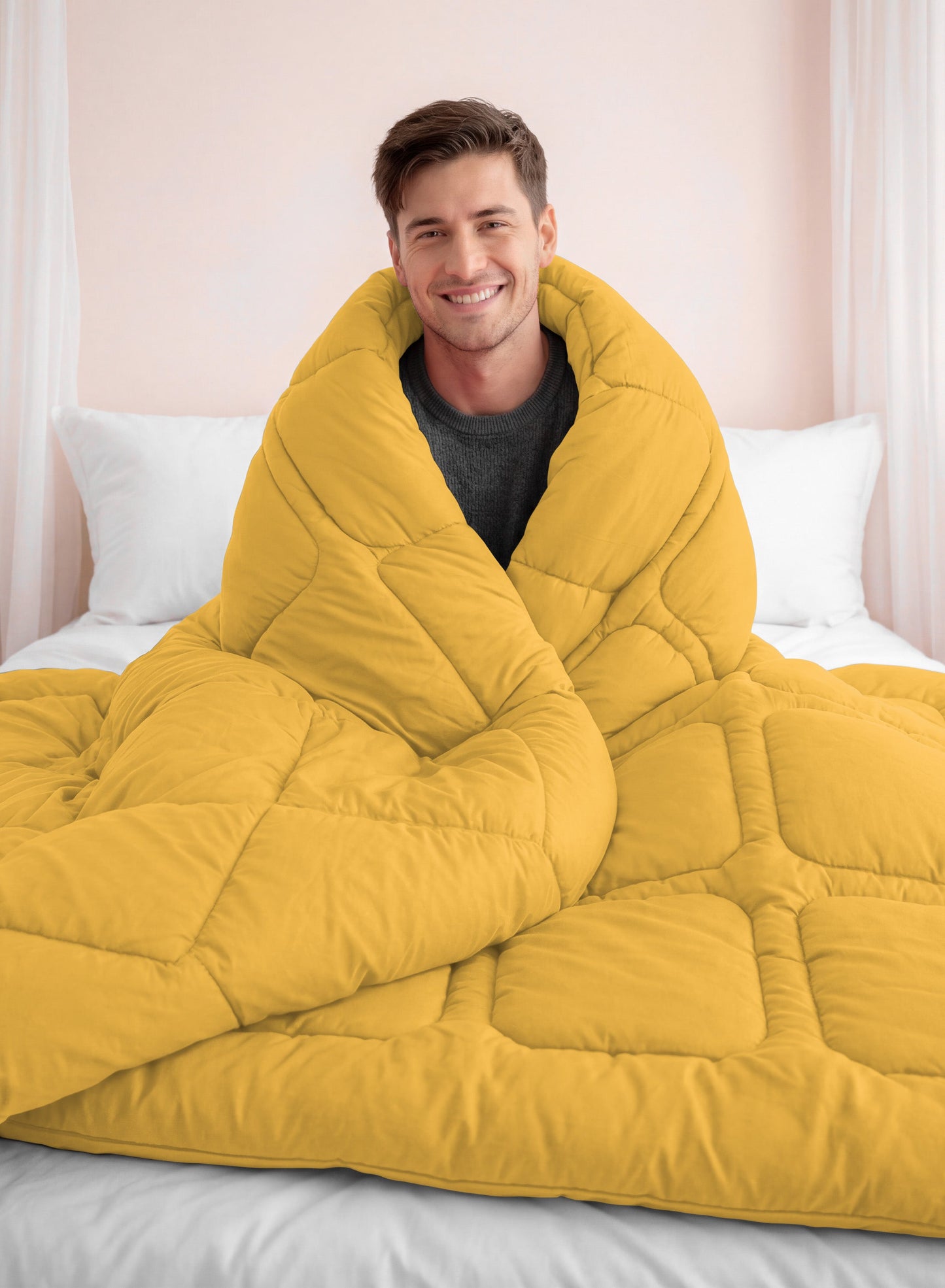 Parajohn Parry Life Comforter — Ultra Soft Warm Bedding | Microfiber, 220×240 cm  PARAJOHN UAE