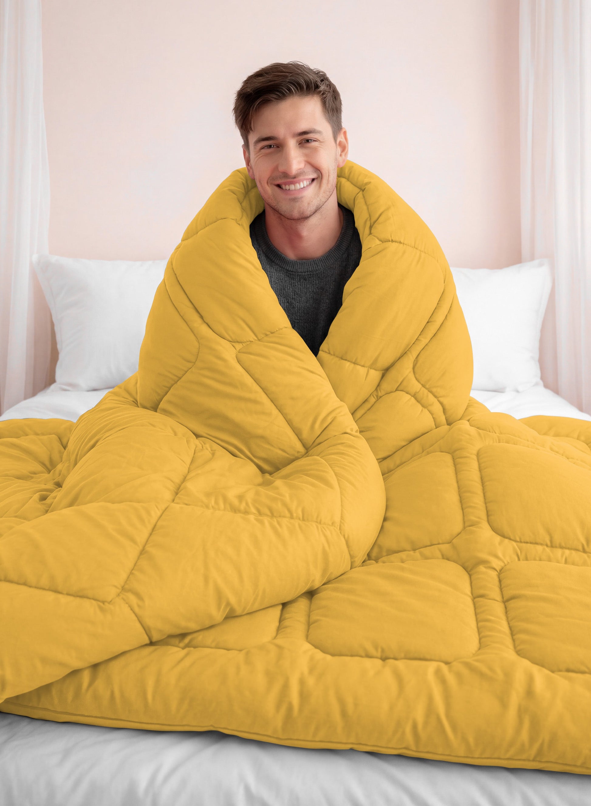 Parajohn Parry Life Comforter — Ultra Soft Warm Bedding | Microfiber, 220×240 cm  PARAJOHN UAE