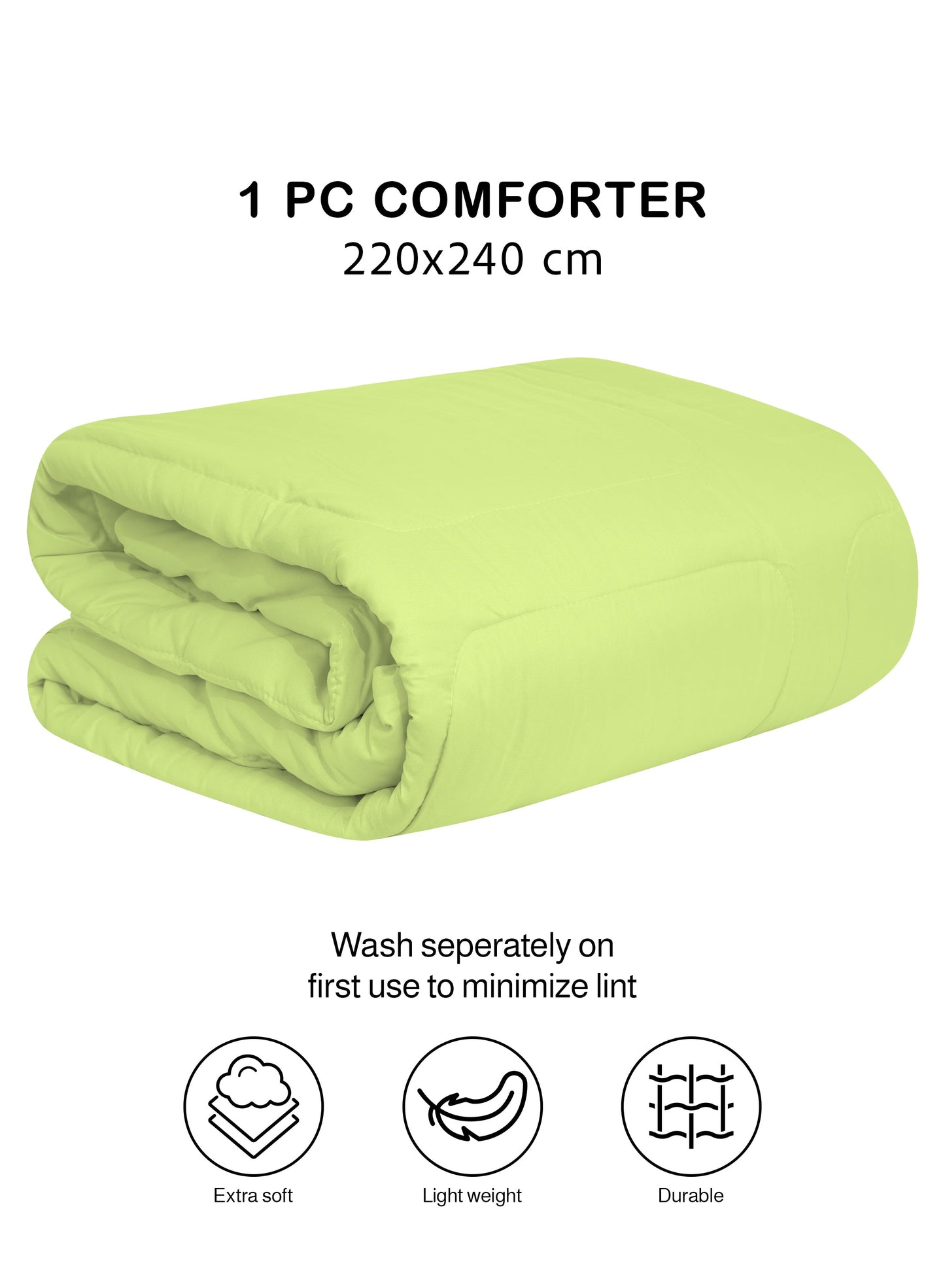 Parajohn Parry Life Comforter — Ultra Soft Warm Bedding | Microfiber, 220×240 cm  PARAJOHN UAE