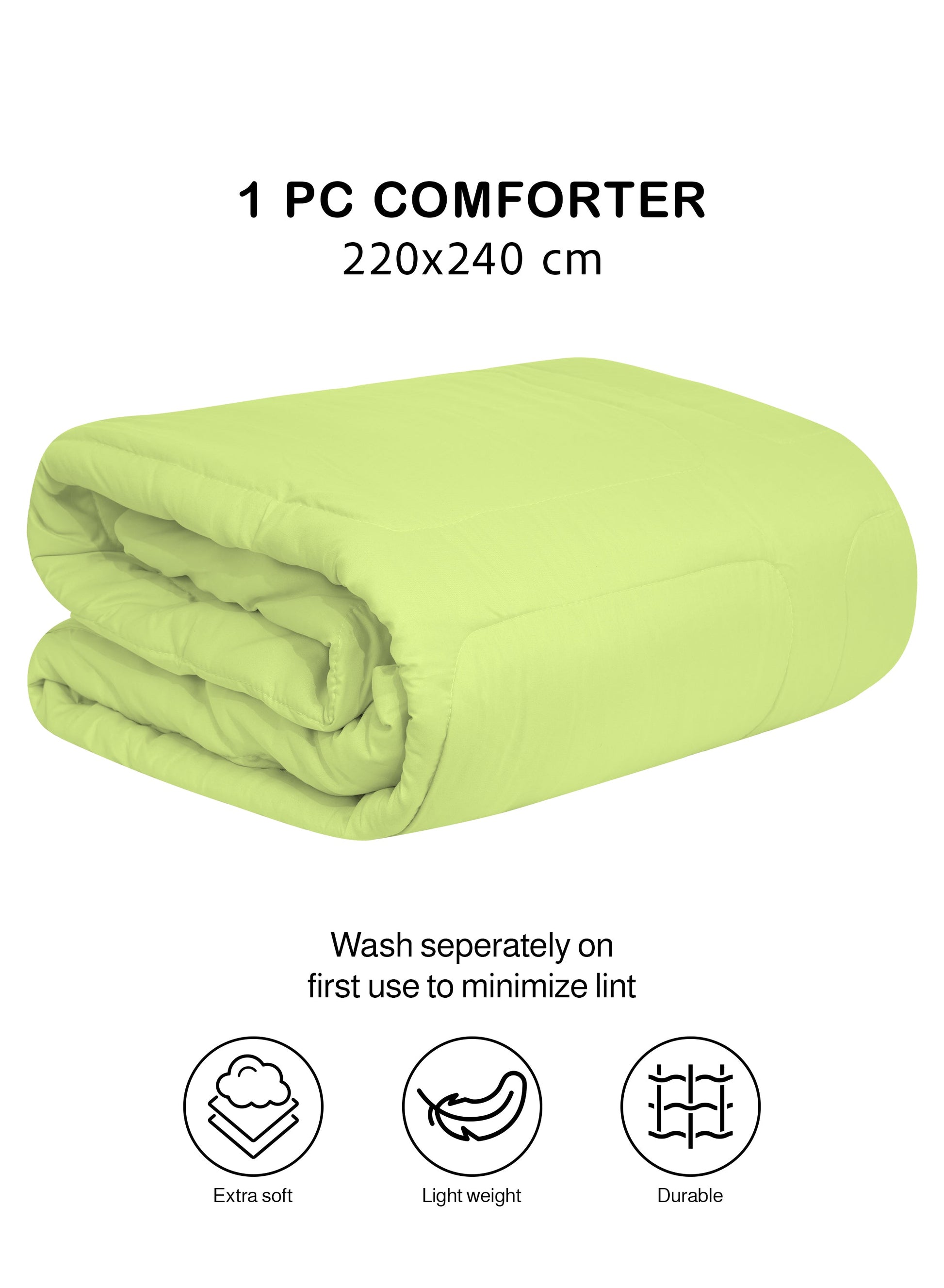 Parajohn Parry Life Comforter — Ultra Soft Warm Bedding | Microfiber, 220×240 cm  PARAJOHN UAE
