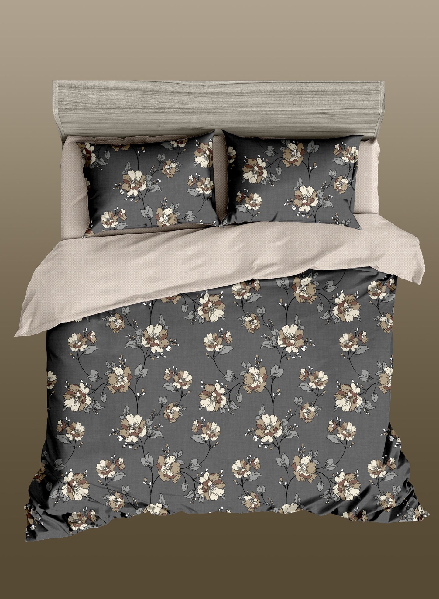 Parajohn Parry Life 4-Piece Microfiber Comforter Set – Ultra Soft Bedding Set with Fitted Sheet, Pillow Cases & Cushion (Breathable, Lightweight)  PARAJOHN UAE