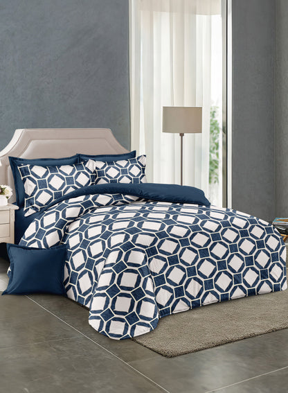 Parajohn Parry Life 4-Piece Microfiber Comforter Set – Ultra Soft Bedding Set with Fitted Sheet, Pillow Cases & Cushion (Breathable, Lightweight)  PARAJOHN UAE