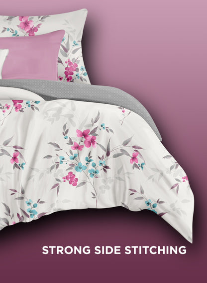 Parajohn Parry Life 4-Piece Microfiber Comforter Set – Ultra Soft Bedding Set with Fitted Sheet, Pillow Cases & Cushion (Breathable, Lightweight)  PARAJOHN UAE