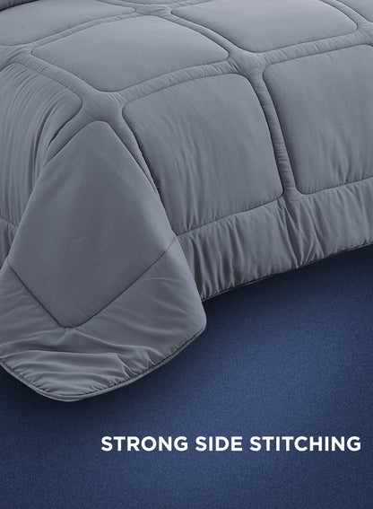 Parajohn Parry Life 6PCS Microfiber Comforter Set – Ultra Soft Bedding Set with Fitted Sheet, Pillow Cases & Cushions (Breathable, Lightweight)  PARAJOHN UAE