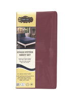 Parajohn Parrylife Single Fitted Sheet Set – 100% Microfiber Soft Bedding with Pillow Cover (100x200+20 cm)  PARAJOHN UAE