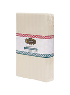 Parajohn Parrylife 3-Piece Queen Fitted Sheet Set – Soft Striped Design with 2 Pillow Covers (180x200+30 cm)  PARAJOHN UAE